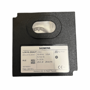 Siemens burner control LOK16.250A27