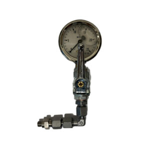 Manometer + ballvalve 0-25 bar excl aansluitdelen