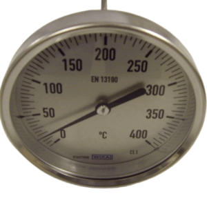 Bimetallic thermometer 0-400C