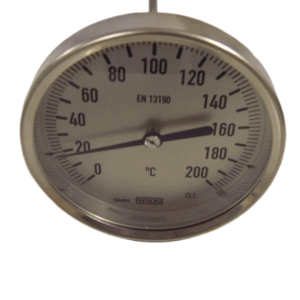 Bimetallic thermometer 0-200C