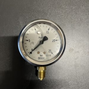 Manometer 63mm  0/25 bar