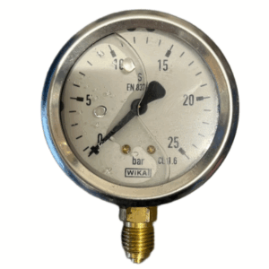 Manometer 63mm  0/25 bar