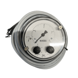 Fischer MS11 Contact Pressure Gauge Manometer Pressure switch - 2 contacts - 0.0 - 4.0 bar range