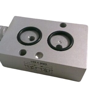 Throttle plate for 3/2 valve BAR cylinder