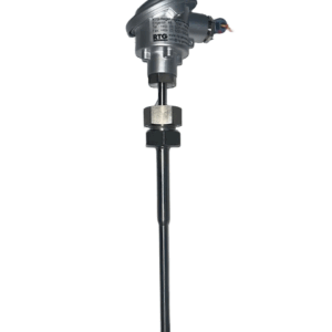 Jumo Resistance thermometer 00055919 PT-100 Stainless Steel element insertion length 200mm Stainless Steel thermowell 190mm