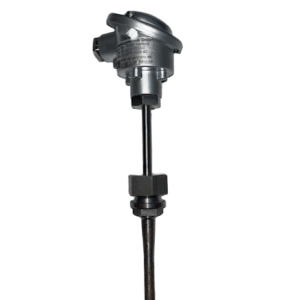 Jumo Resistance thermometer 00055919 PT-100 element insertion length 97mm steel thermowell 75mm
