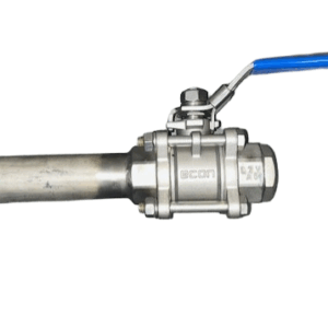 ECON Ball Valve Stainless steel RVS DN 1" Type 7446 connection BSP 1000 PSI