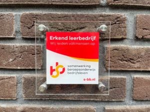 Wij zijn een leerbedrijf