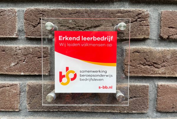 Wij zijn een leerbedrijf